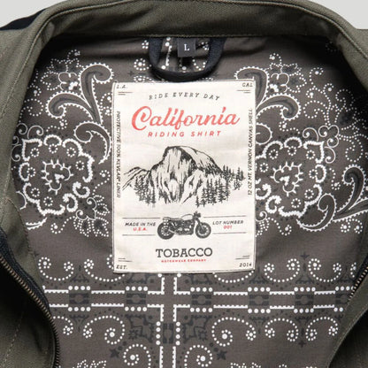 California Riding Shirt 2.0 - Moss